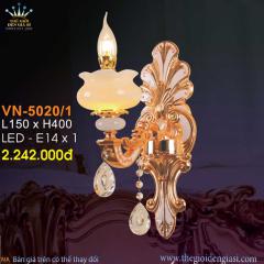 Đèn Vách Pha Lê Nến Verona VN-5020/1 ɸL150mm