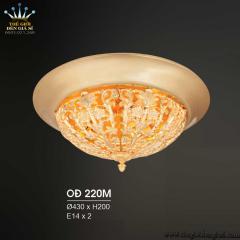 Đèn Ốp Trần Đồng Cao Cấp HUFA OĐ-220M ɸ 430xH200mm