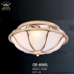 Đèn Ốp Trần Đồng Cao Cấp HUFA OĐ-6065L ɸ 500xH200mm