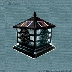 Đèn Trụ Cổng Năng Lượng Welllamp TC9110QNɸ300xH300mm