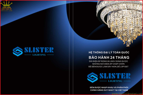 Catalogue đèn SLISTER B 2023 - CÔNG TY TÂN TRƯỜNG THỊNH