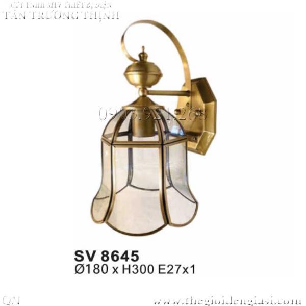 Đèn Vách Đồng Ngoại Thất Welllamp SV8645