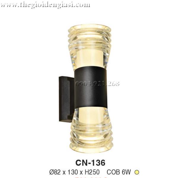 Đèn Hắc Chống Thấm Euroto CN136 ɸ 82xH250mm
