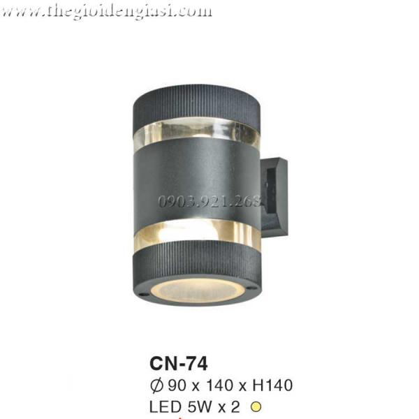 Đèn Hắc Chống Thấm Euroto CN74 ɸ 90xH140mm