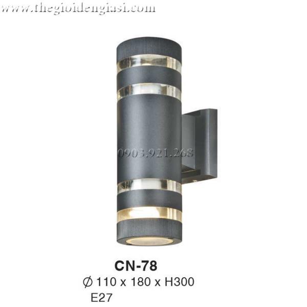 Đèn Hắc Chống Thấm Euroto CN78 ɸ 110xH300mm