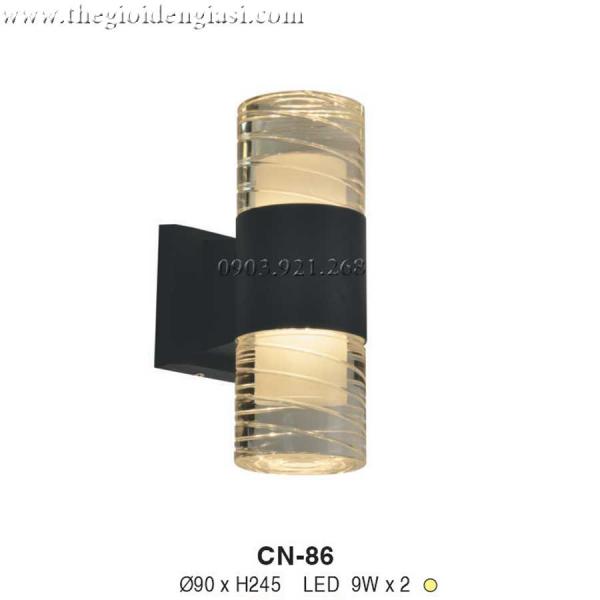 Đèn Hắt Chống Thấm Euroto CN86 ɸ 90xH245mm