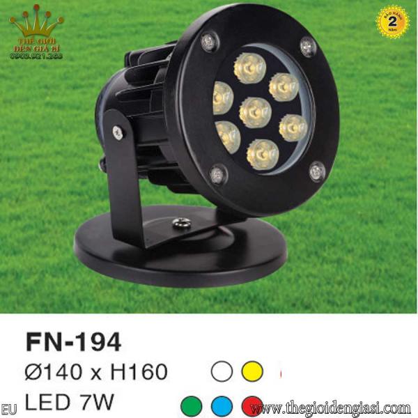 Đèn Pha Cỏ LED EUROTO FN194 Ø140xH160mm