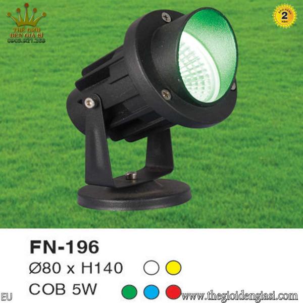 Đèn Pha Cỏ LED EUROTO FN196 Ø80xH140mm