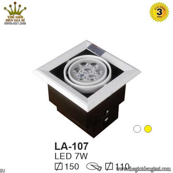 Đèn LED Âm Trần TO LA-107 Size Ø150x150mm