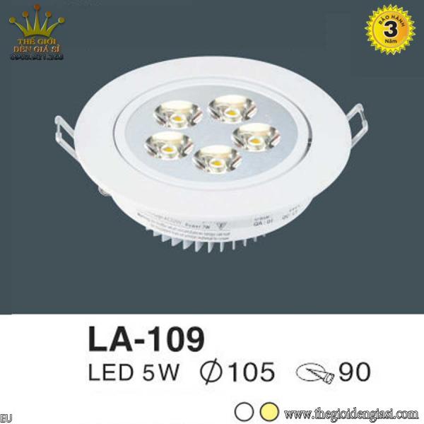 Đèn LED Âm Trần TO LA-109 Size:Ø105mm