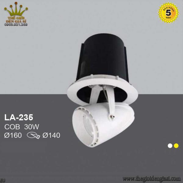 Đèn LED Âm Trần TO LA-235 Size Ø160mm