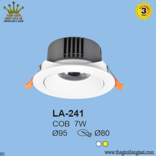 Đèn LED Âm Trần TO LA-241 Size Ø95mm