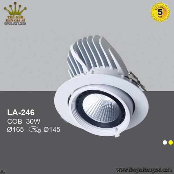 Đèn LED Âm Trần TO LA-246 Size Ø165mm