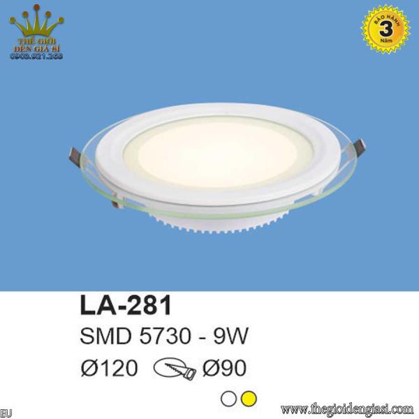 Đèn LED Âm Trần TO LA-281 Size Ø120mm