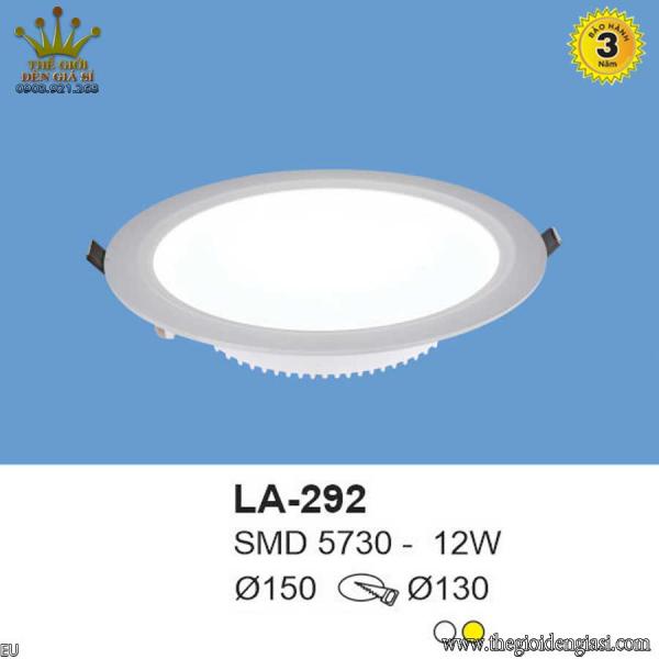 Đèn LED Âm Trần TO LA-292 Size Ø150mm