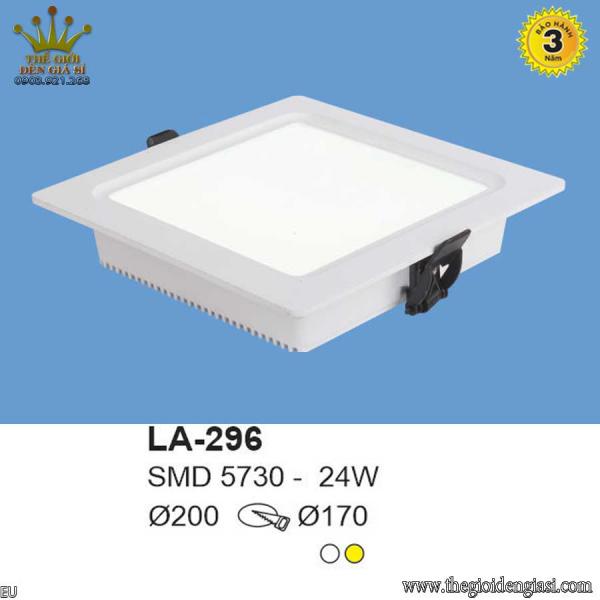 Đèn LED Âm Trần TO LA-296 Size Ø200mm