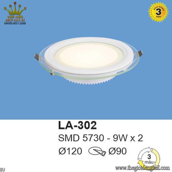 Đèn LED Âm Trần TO LA-302 Size Ø120mm