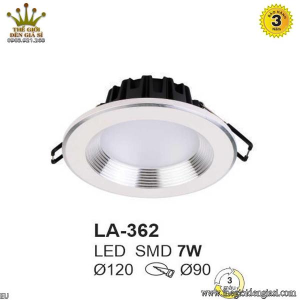 Đèn LED Âm Trần TO LA-362 Size Ø115mm