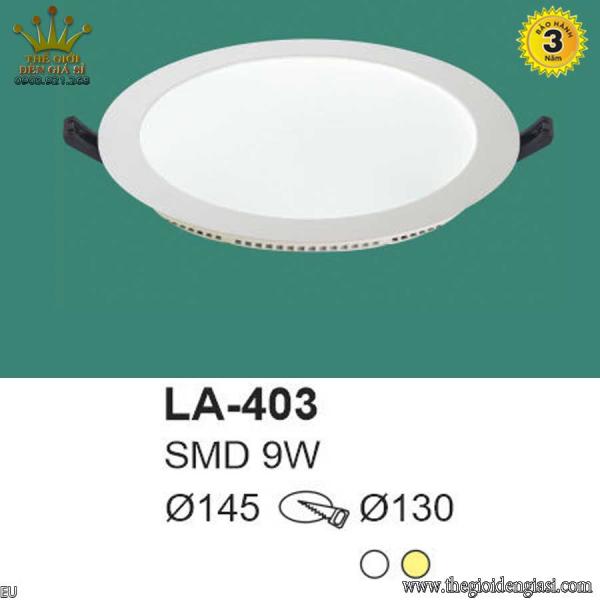 Đèn LED Âm Trần TO LA-403 Size Ø145mm