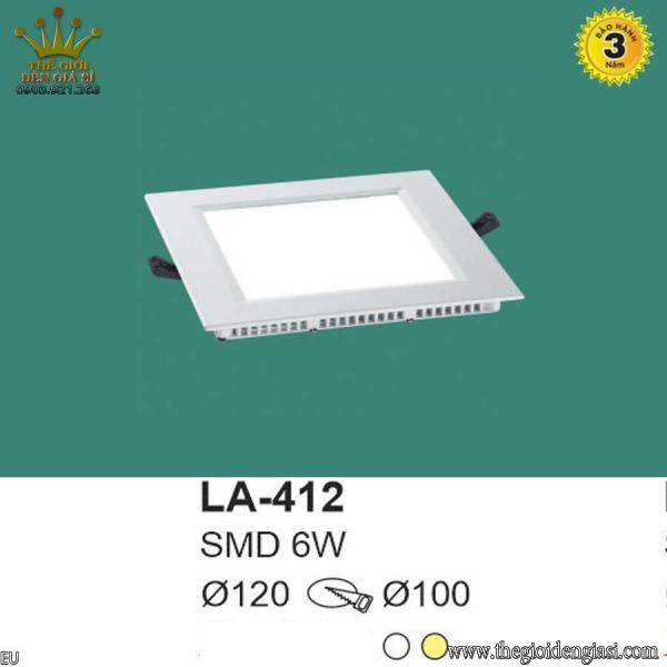 Đèn LED Âm Trần TO LA-412   Size:Ø120mm