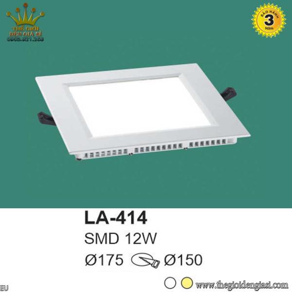Đèn LED Âm Trần TO LA-414 Size Ø175mm