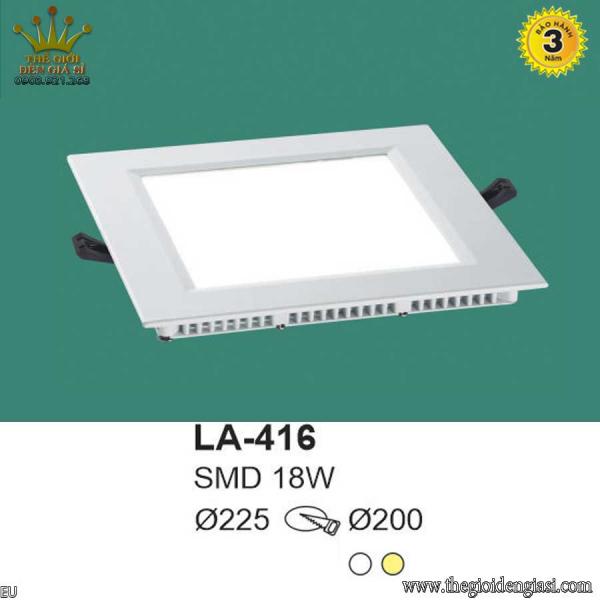 Đèn LED Âm Trần TO LA-416 Size Ø225mm