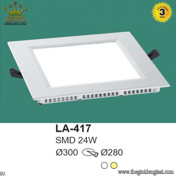 Đèn LED Âm Trần TO LA-417 Size Ø300mm