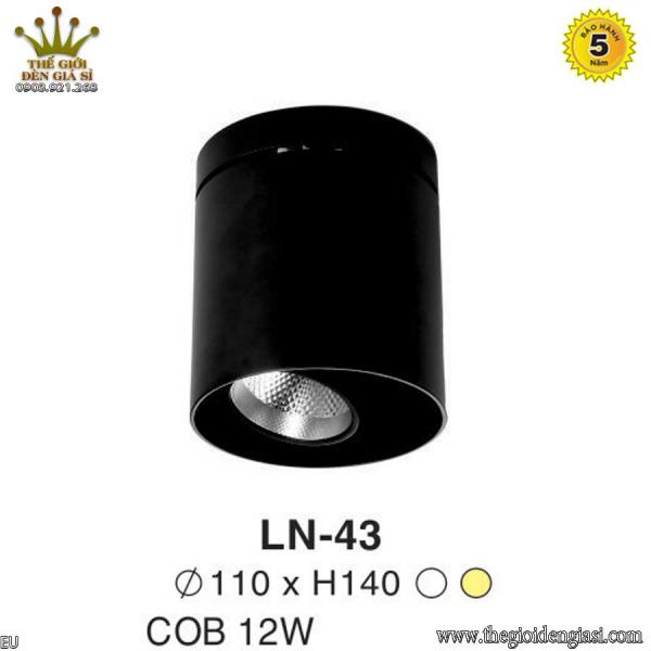 Đèn Lon Nổi LED TO LN-43 Sizeɸ110xH140mm