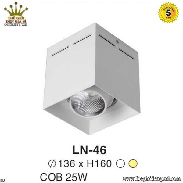 Đèn Lon Nổi LED TO LN-46 Sizeɸ136xH160mm