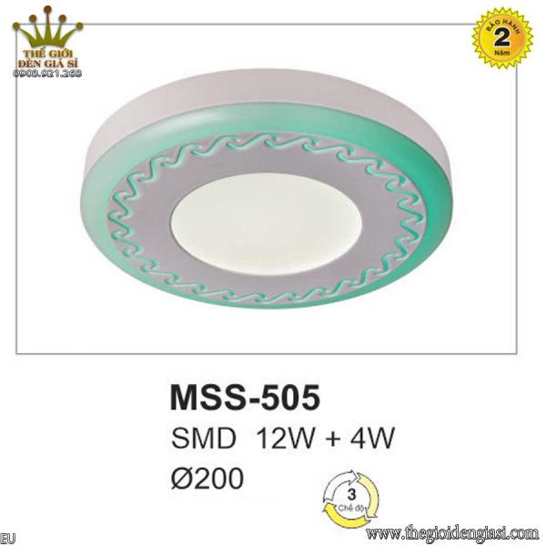 Đèn Ốp Trần LED TO MSS-505 Sizeɸ200mm