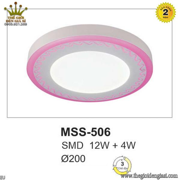 Đèn Ốp Trần LED TO MSS-506 Sizeɸ200mm