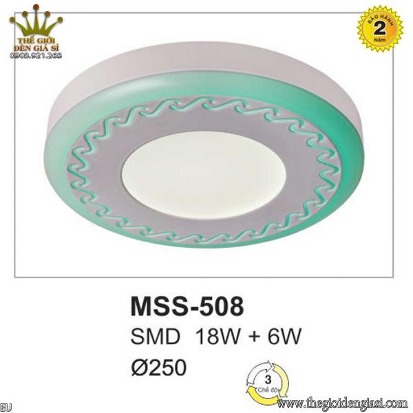 Đèn Ốp Trần LED TO MSS-508 Sizeɸ250mm