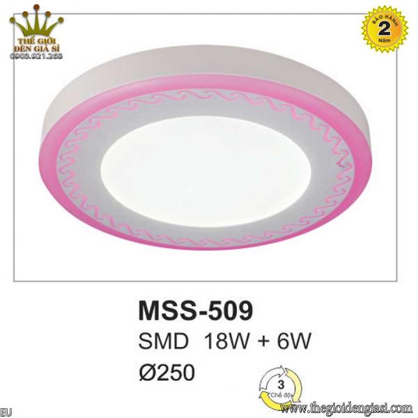 Đèn Ốp Trần LED TO MSS-509 Sizeɸ250mm