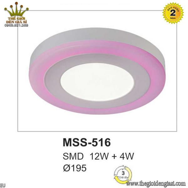 Đèn Ốp Trần LED TO MSS-516 Sizeɸ195mm