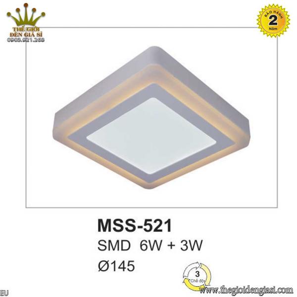 Đèn Ốp Trần LED TO MSS-521 Sizeɸ145mm