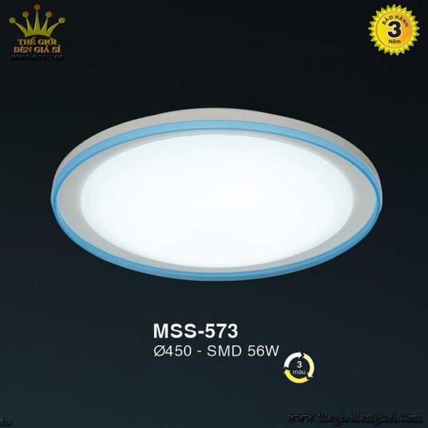 Đèn ỐP Trần LED Nhựa EUROTO MSS-573 ɸ 450mm