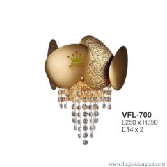 Đèn Vách pha lê Euroto VFL700 ɸL250xH350