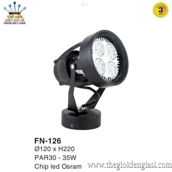 Đèn Pha Tiêu Điểm TO FN-126 Size ɸ120xH220mm
