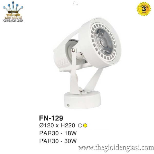 Đèn Pha Tiêu Điểm TO FN129/30W Size ɸ120xH220mm