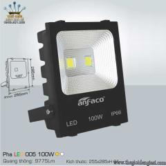 Đèn Pha Bản Hiệu LED Anfaco 005 100W ɸ255