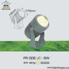 Đèn Pha Cột LED Anfaco PR006 LED 6W ɸ70