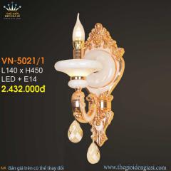 Đèn Vách Pha Lê Nến Verona VN-5021/1 ɸL140mm
