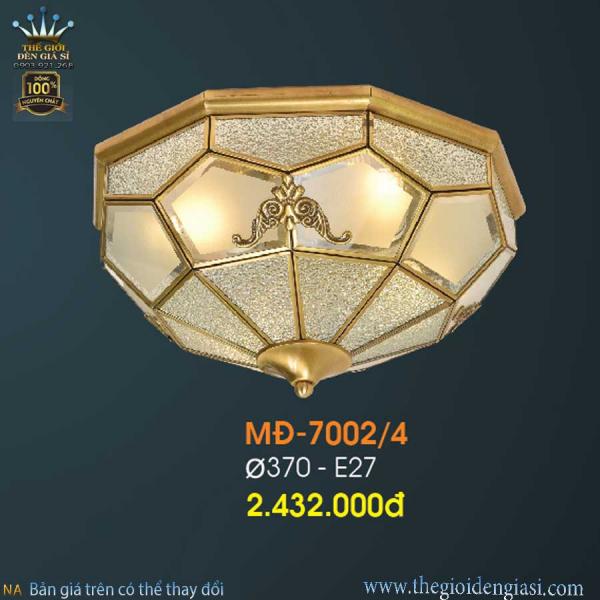 Đèn Ốp Trần Đồng Verona MD7002/4 ɸ 37cm
