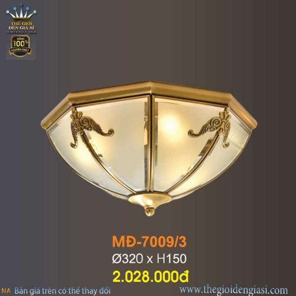 Đèn Ốp Trần Đồng Verona MD7009/3 ɸ 32cm