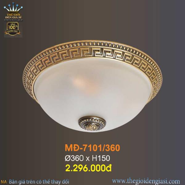 Đèn Ốp Trần Đồng Verona MD7101/360 ɸ 36cm