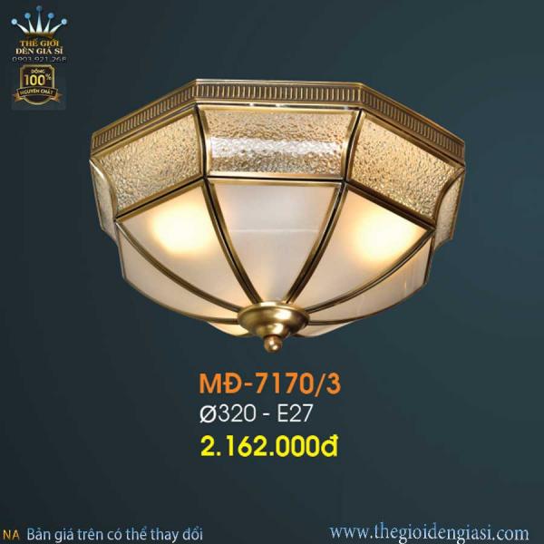 Đèn Ốp Trần Đồng Verona MD170 ɸ 32cm