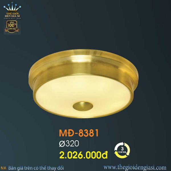 Đèn Ốp Trần Đồng Verona MD8381 ɸ 32cm