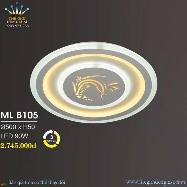 Đèn Mâm Led Kiểu Hàn Hufa MLB105 ɸ 500xH50mm