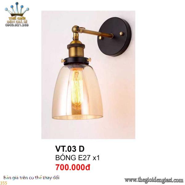 Đèn Vách Retro 355-VT03D