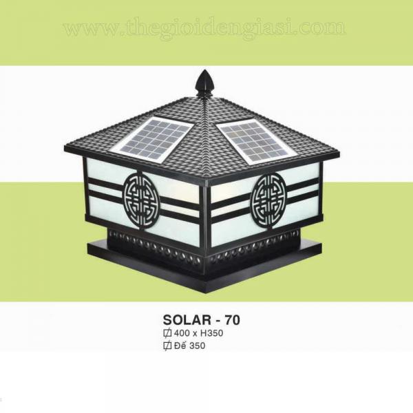 Đèn trụ cổng SOLAR 70 CT